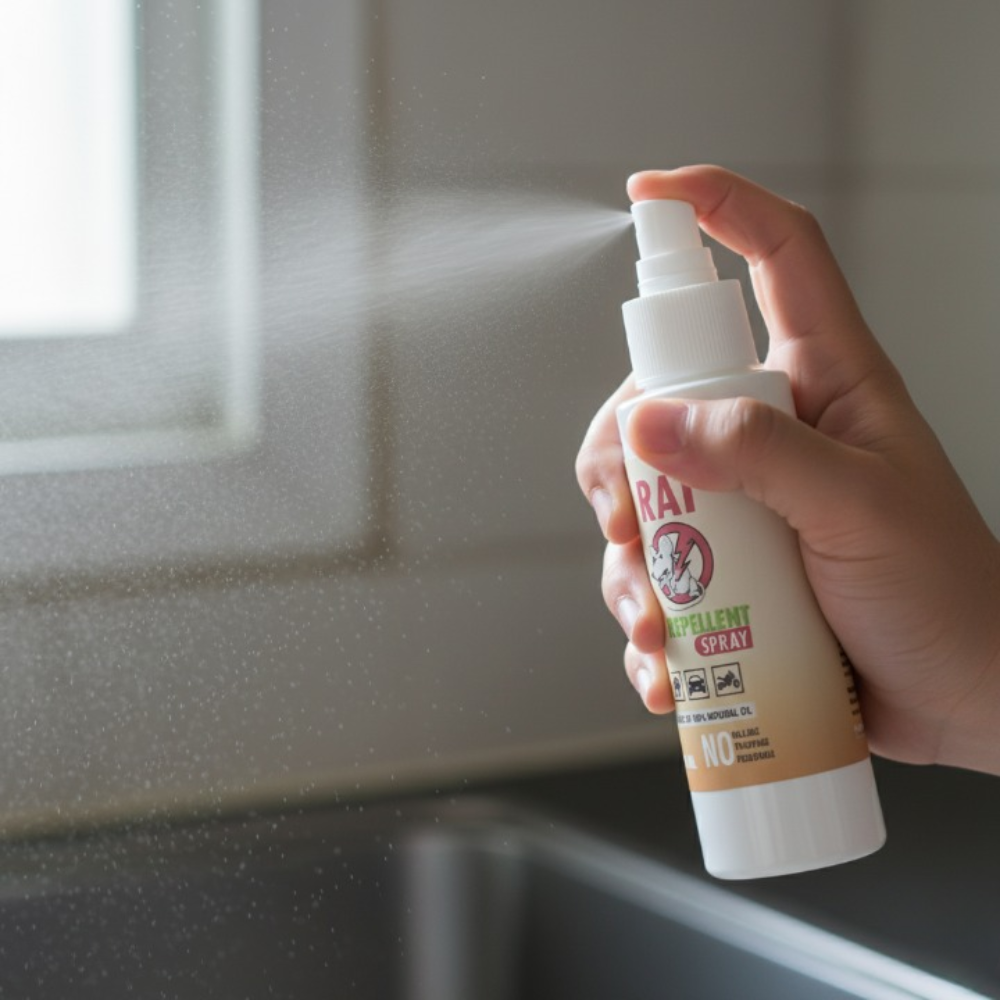 Rat Spray: Mouse and rat repellent spray for home and kitchen