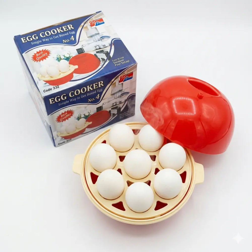 Electric Egg Boiler & Steamer – 7 Egg Capacity, Auto Shut-Off