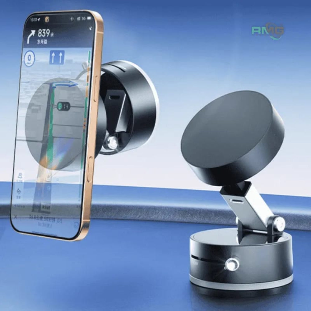 Magnetic Suction Phone Holder – Foldable 360° Adjustable Mount